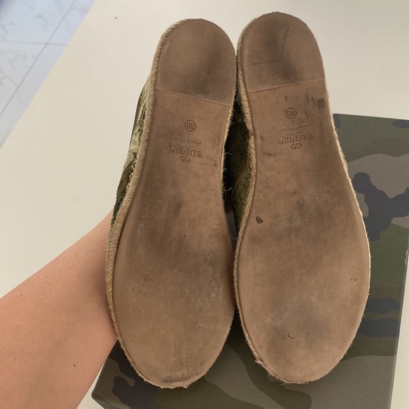 Valentino ‘Camo Lace’ Espadrille - Picture 11 of 12